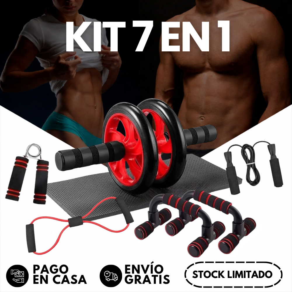 7 en 1 Kit de Entrenamiento ¡Resultados visibles desde casa! | Envío Gratis