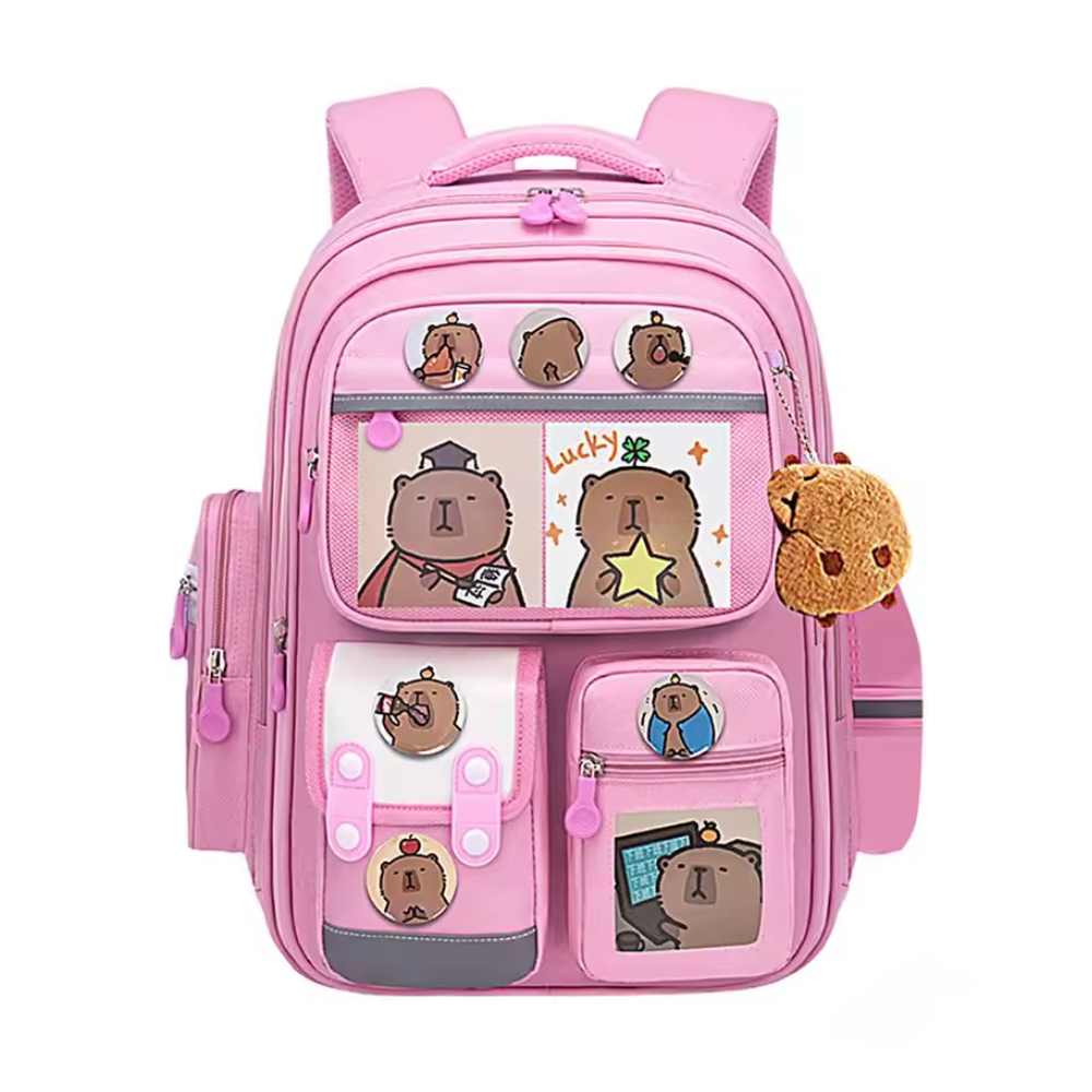 CapyKid| Mochila Infantil De Capibara - 50% De Descuento + Envío Gratis