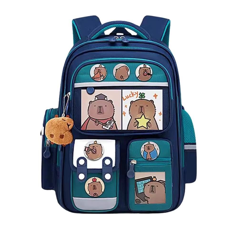 CapyKid| Mochila Infantil De Capibara - 50% De Descuento + Envío Gratis