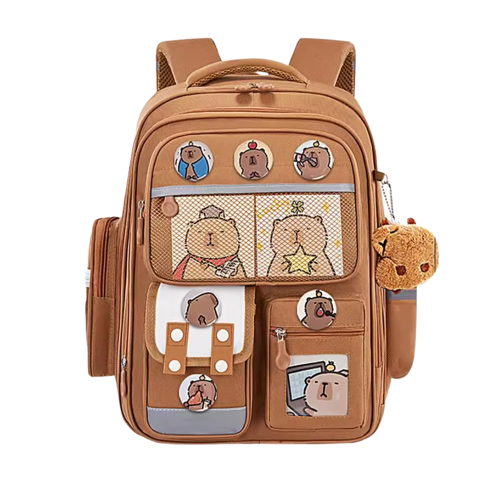 CapyKid| Mochila Infantil De Capibara - 50% De Descuento + Envío Gratis