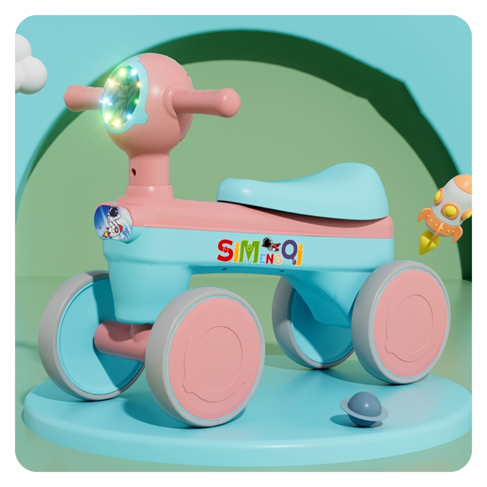 Triciclo Buggy Para Niños Con Luces Y Música - 50% De Descuento + Envío Gratis