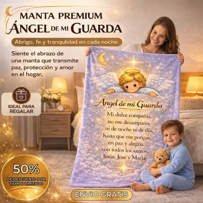 Manta Premium - "Angel de mi Guarda"