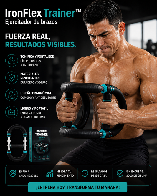 IronFlex Trainer™ | Ejercitador de brazos | Envío Gratis