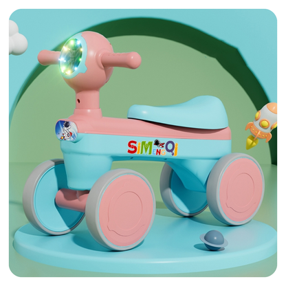 Triciclo Buggy Para Niños Con Luces Y Música - 50% De Descuento + Envío Gratis