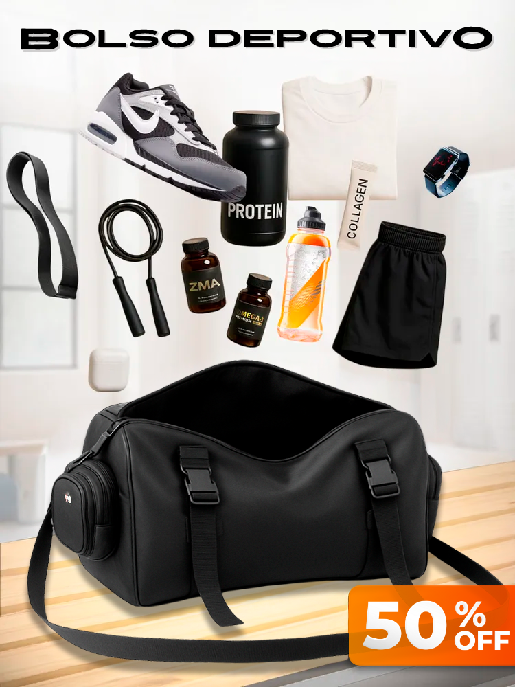 TimeBack | Bolso De Hombro Vintage Deportivo - 50% De Descuento