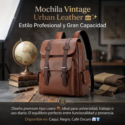 MOCHILA VINTAGE URBAN |  50% DE DESCUENTO + ENVÍO GRATIS