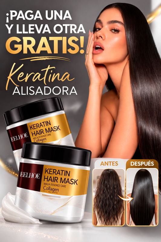 ¡Paga una y lleva otra GRATIS! | Keratina Alisadora